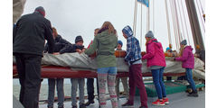 Segelrüstzeit auf dem Ijsselmeer (Foto: Marcella Jakobi)